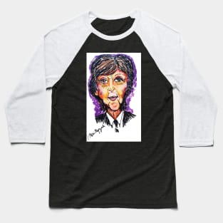 Paul McCartney Eleanor Rigby Baseball T-Shirt